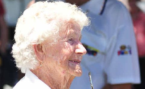 Sawtell stalwart: Gwen Herdegen was named Sawtellian of the Year on Saturday. Sawtell stalwart: Gwen Herdegen was named Sawtellian of the Year on Saturday.